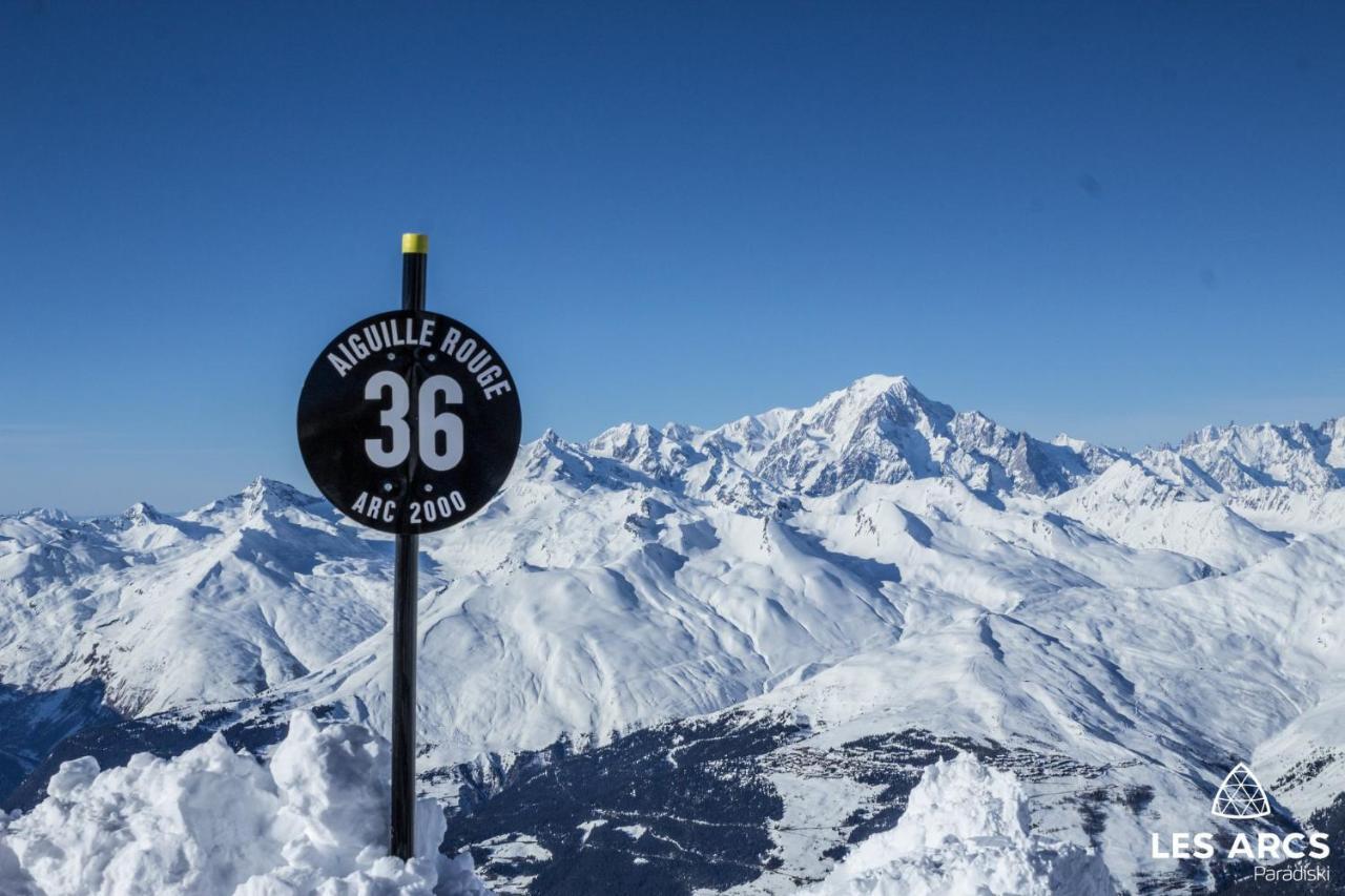 Alps Les Arcs 1950 Prince Des Cimes, Ski-In Out,Swimming Pool, Sauna, Shoes Dryer Bourg-Saint-Maurice Exterior foto